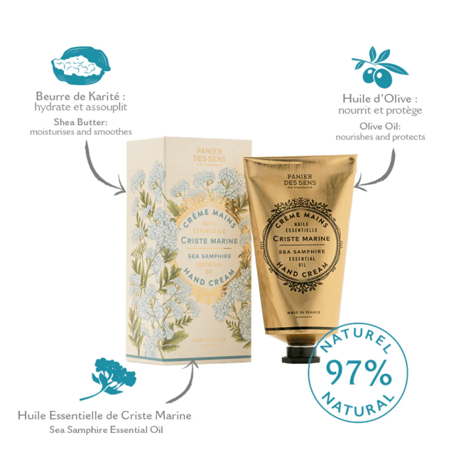 Panier Des Sens Hand cream - Sea Samphire 75ml