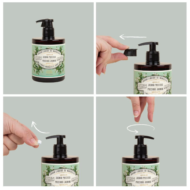 Panier Des Sens Liquid Marseille Soap – Enchanting Rose 500ml
