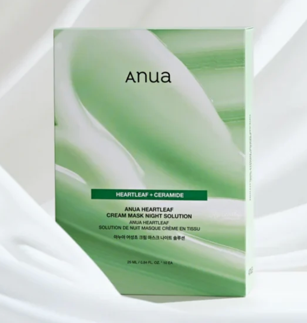 ANUA Heartleaf Cream Mask Night Solution 25ML (10EA)