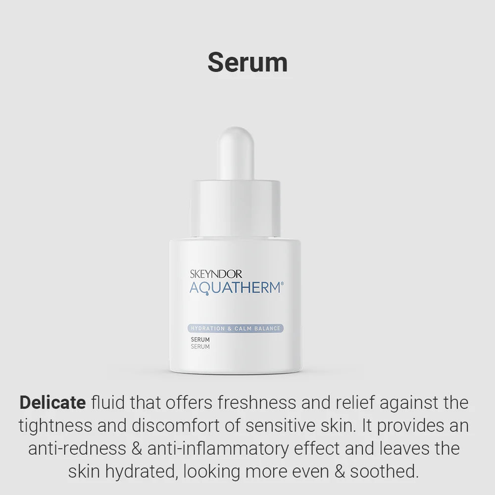 Skeyndor Aquatherm Hydration & Calm Balance Serum  30ML