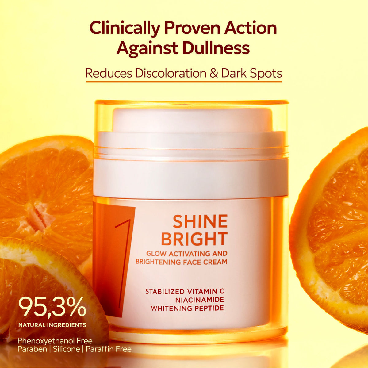 Bee Factor Natural Cosmetics Shine Bright Face Cream 50ml