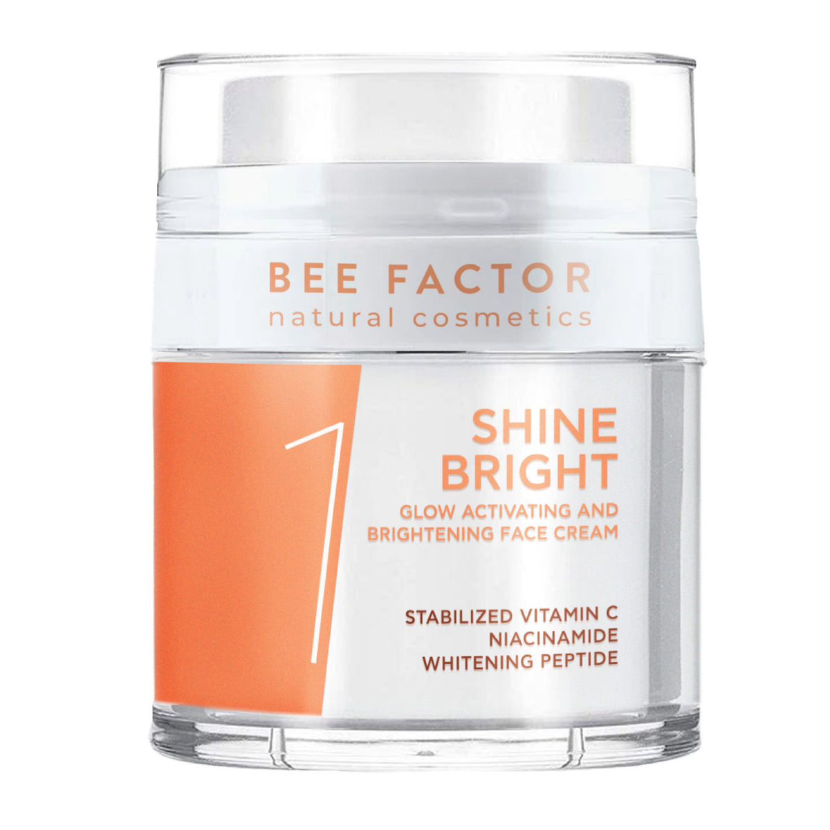 Bee Factor Natural Cosmetics Shine Bright Face Cream 50ml