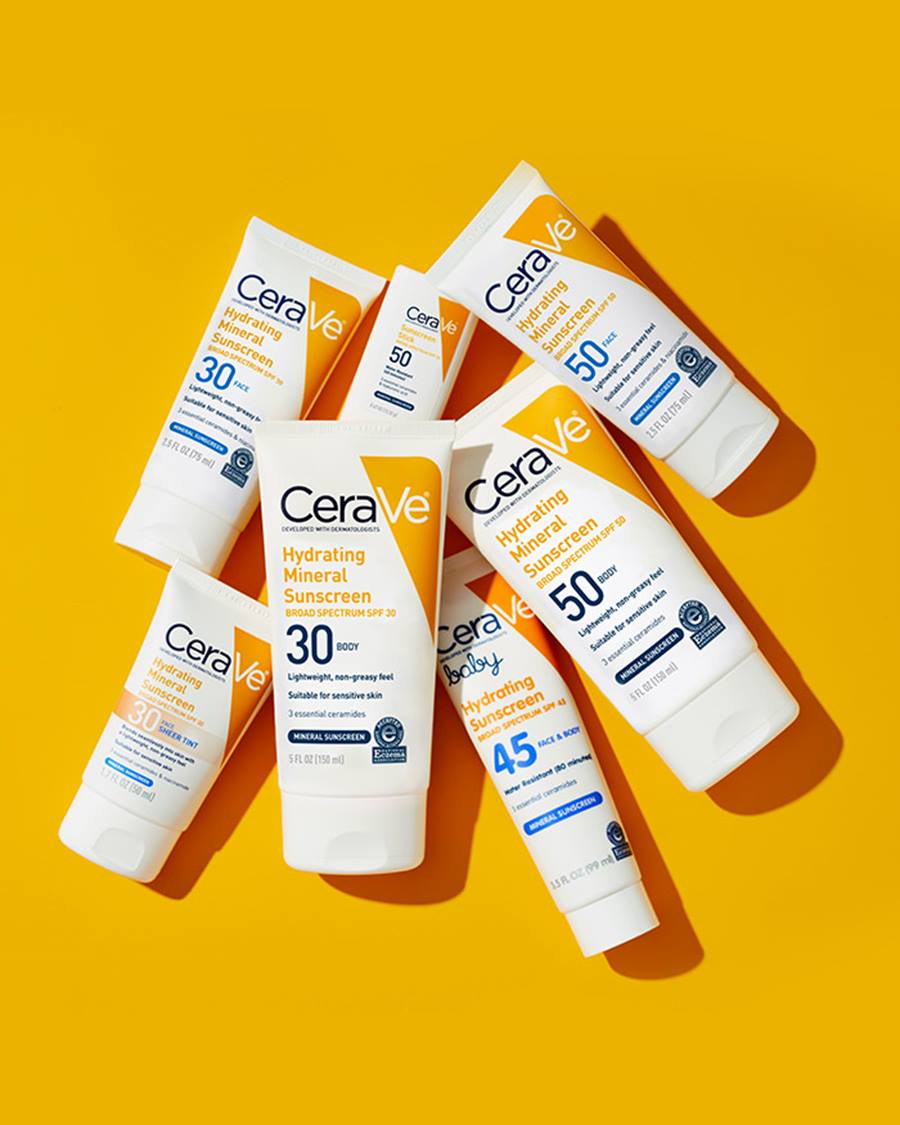 CeraVe hydrating mineral sunscreen spf 50 75ml