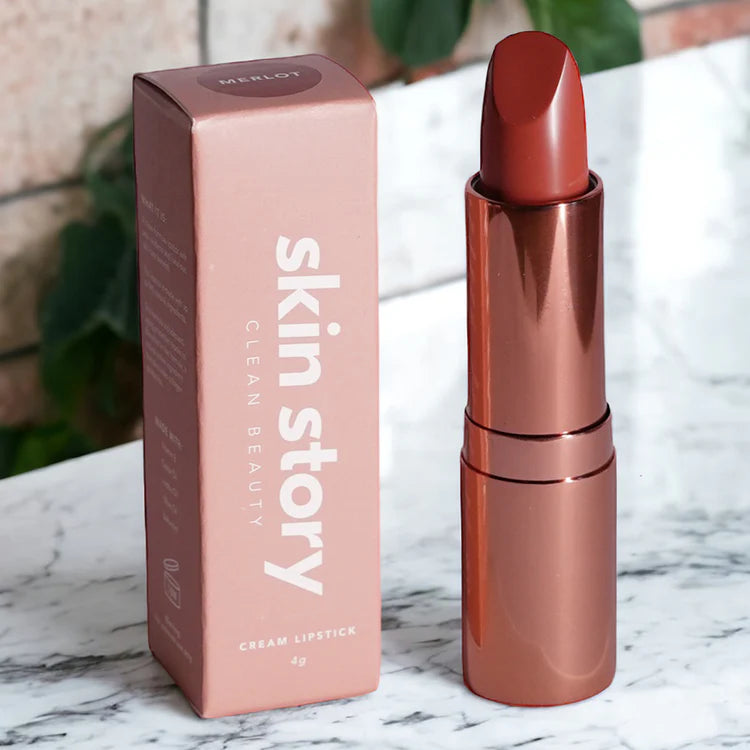 SKIN Story Sienna Lipstick Clean Beauty lip Color