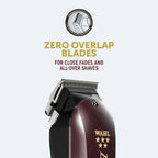WAHL 5* Balding hair clipper blk/red/UK