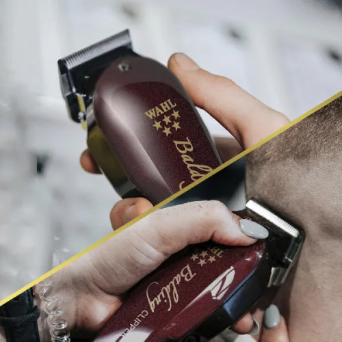WAHL 5* Balding hair clipper blk/red/UK