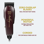 WAHL 5* Balding hair clipper blk/red/UK