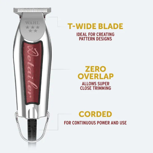 WAHL 5* Detailer corded Rotary trimmer/UK