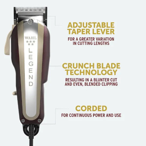 WAHL 5* Legend corded hair clipper/UK