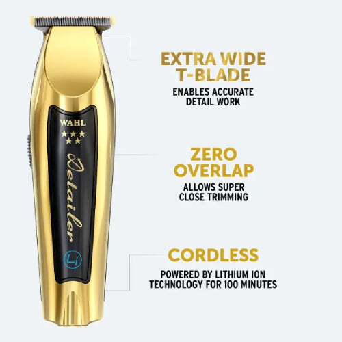 WAHL Detailer Li Gold MEA (EU & UK plug) Hair Trimmer
