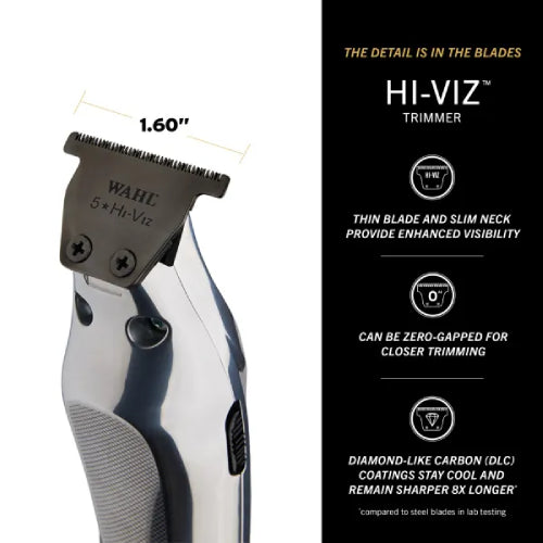 WAHL HIViz Trimmer MEA (UK +EU Plug)