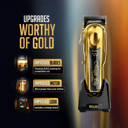 WAHL Magic Clip C/C Black/Gold Euro/UK