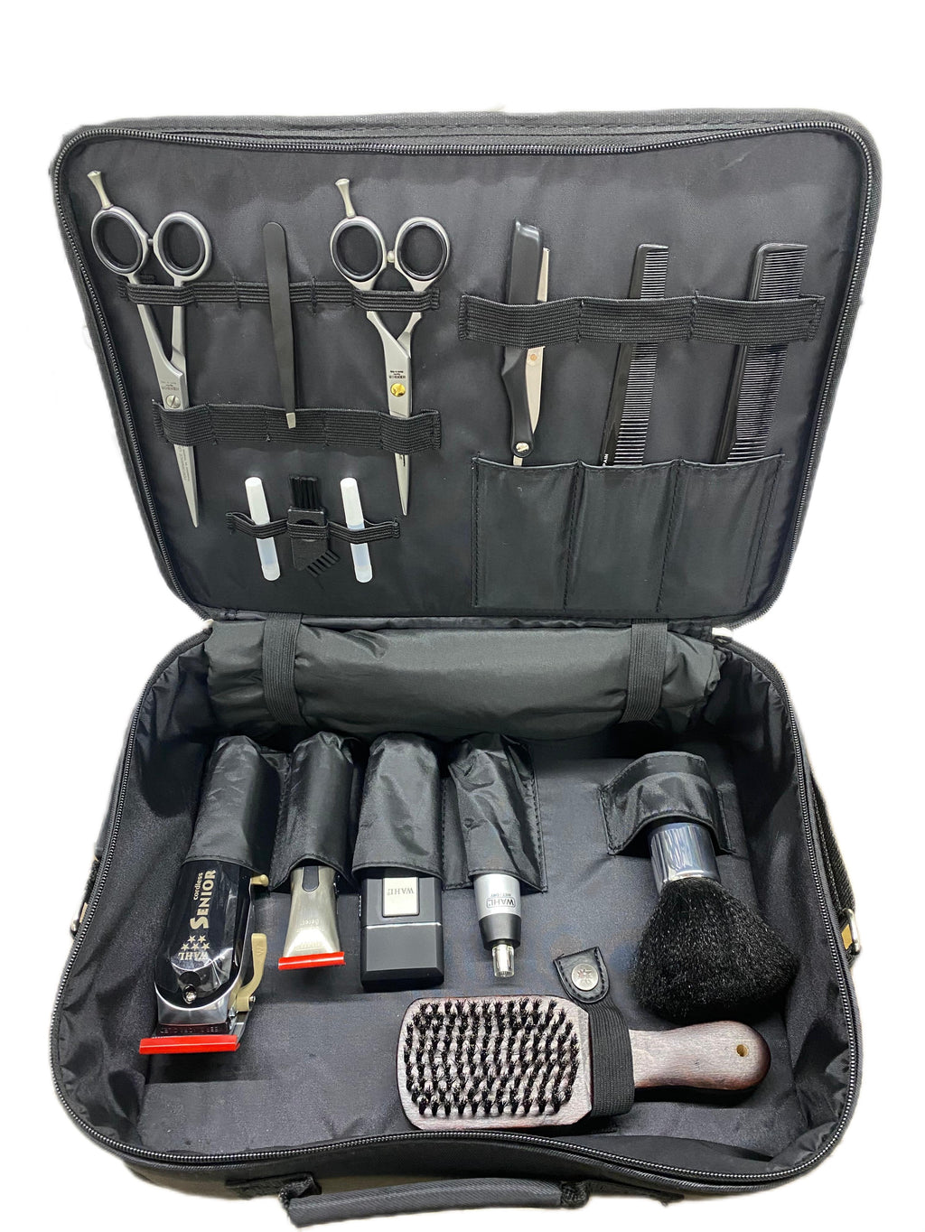 WAHL CORDLESS SENIOR BERET SILVER BLACK SHAVING KIT