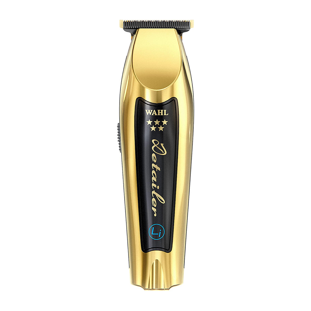 Gold Wahl Detailer trimmer on a white background