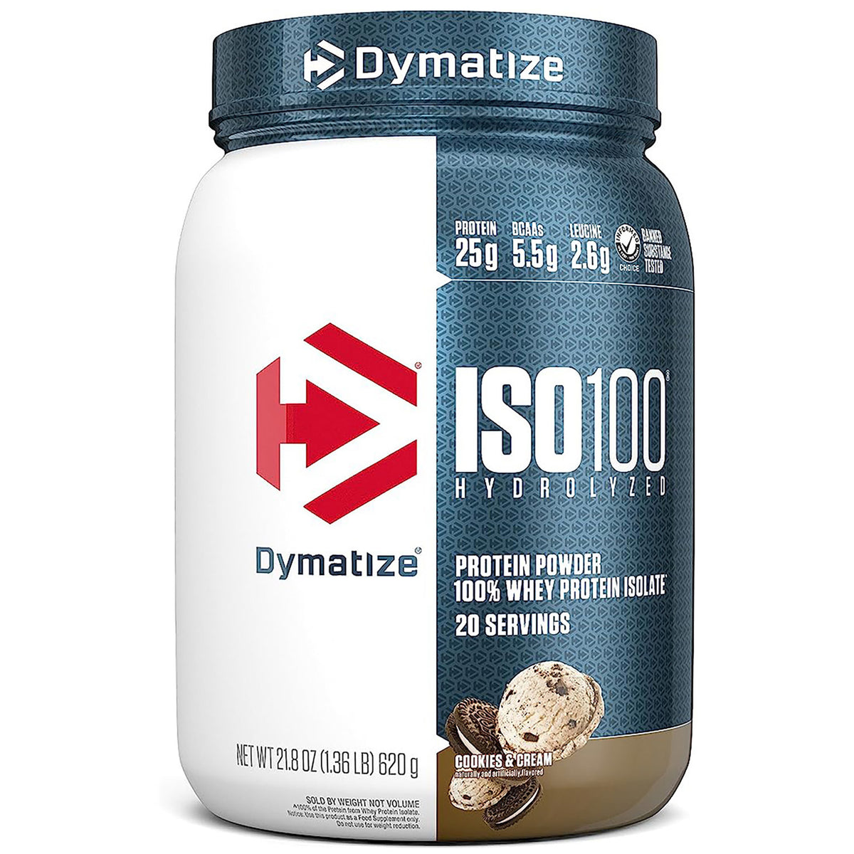 Dymatize ISO 100 1.3lb Cookies & Cream