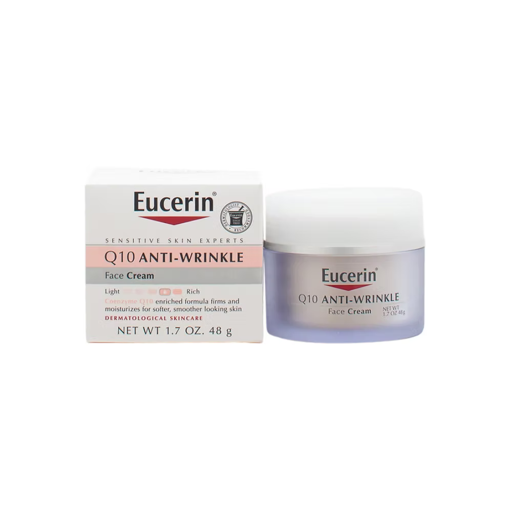 Eucerin Q10 Anti-Wrinkle Sensitive Skin Cream 48g