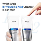 ANUA 8 Hyaluronic Acid Moisturizing Gentle Gel Cleanser 150ml