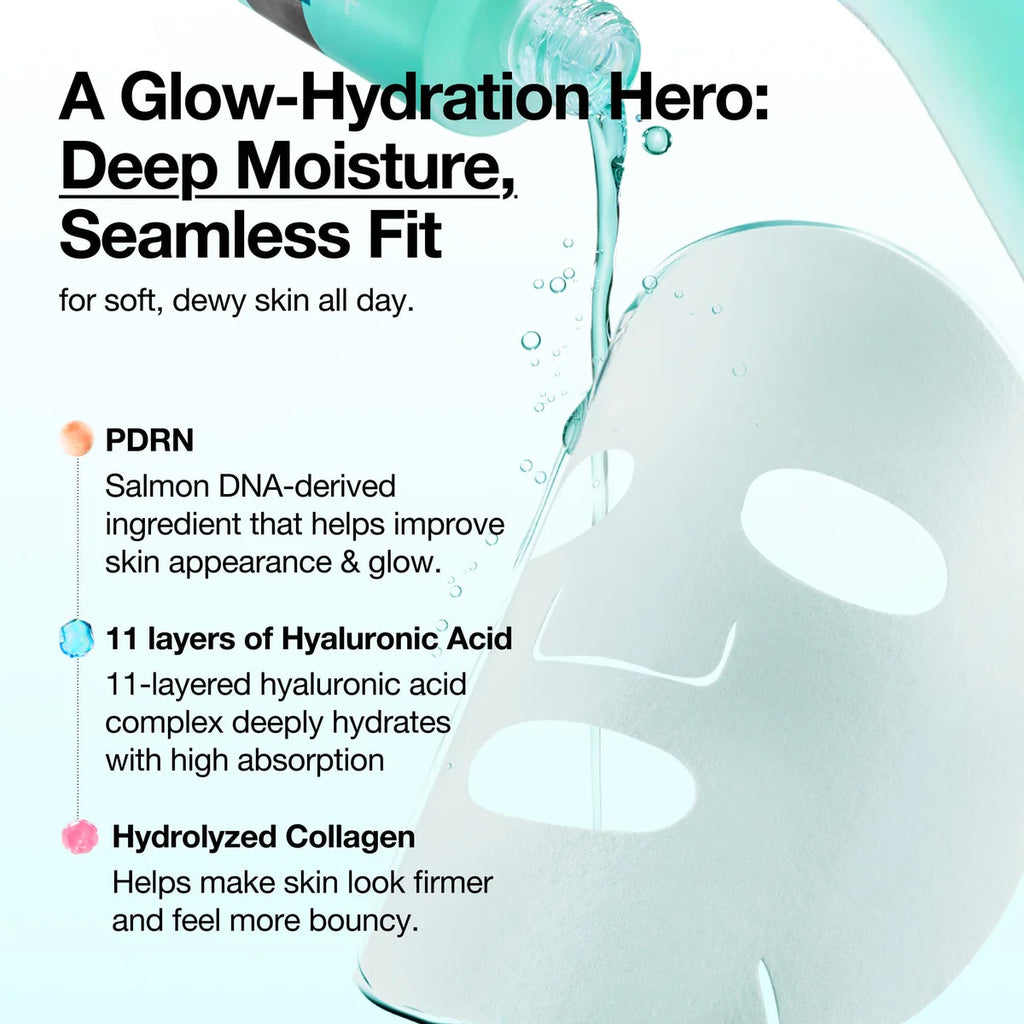 Anua PDRN Hyaluronic Acid Capsule 100 Serum Mask 23ml (1EA)