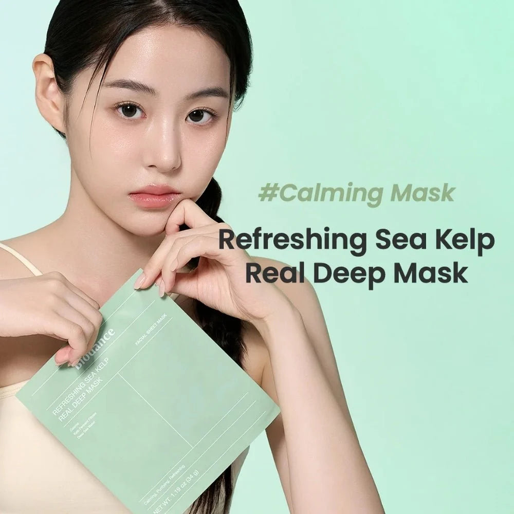 BIODANCE REFRESHING SEA KELP REAL DEEP MASK 34G (4EA)