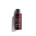 Red bottle of Exfoliating Cleanser by Damon & Barber on a white background