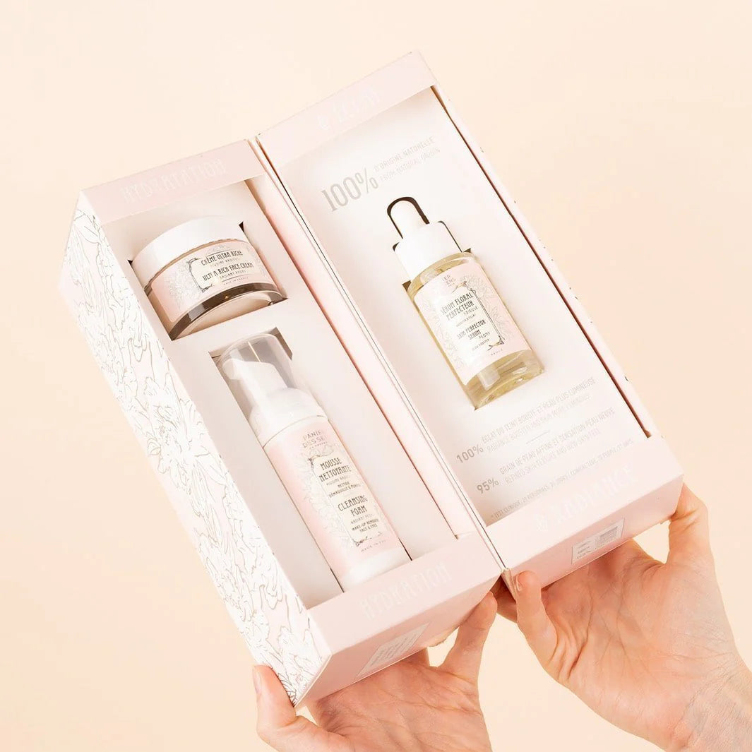 Panier Des Sens Women's Beauty Gift Set – Moisture & Radiance Facial Care