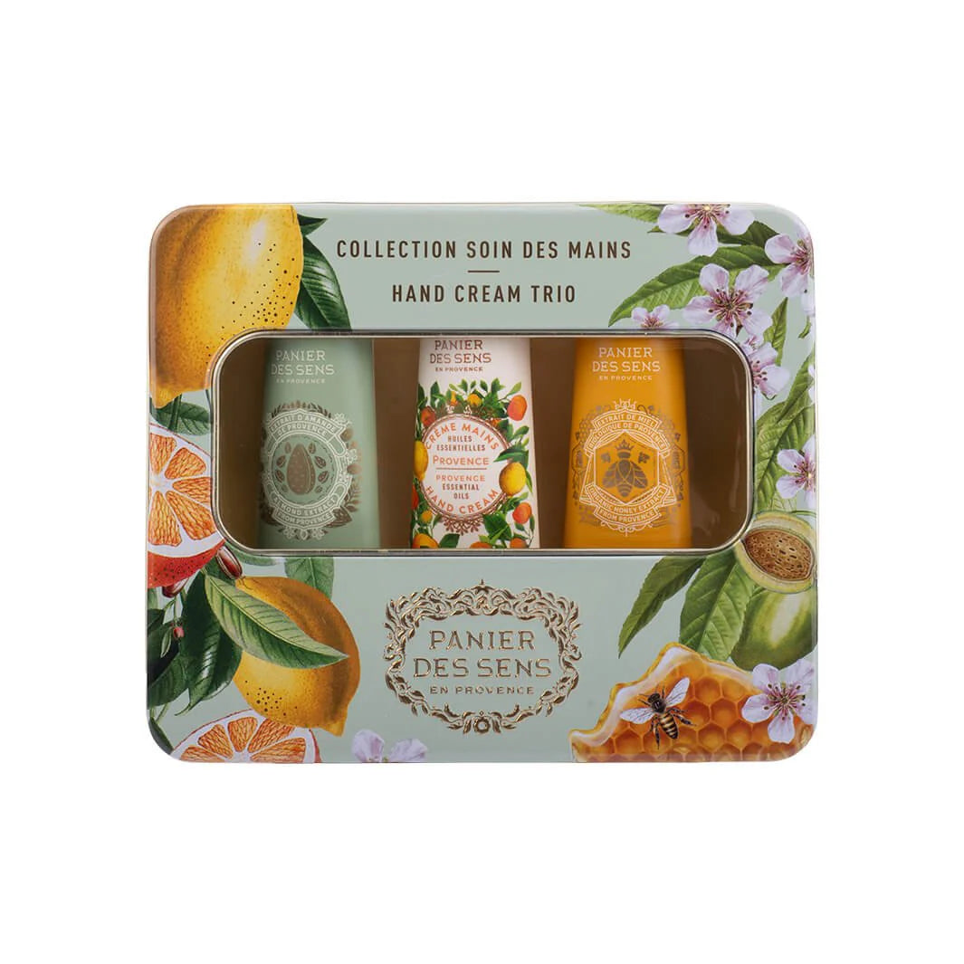 Panier Des Sens Hand Cream Set – Honey, Almond & Provence (3 x 30ml)