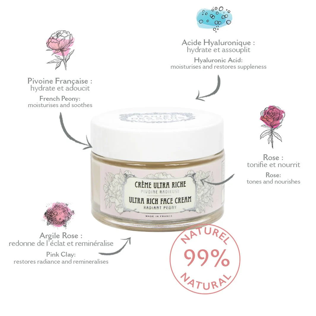 Panier Des Sens Ultra Rich Face Cream - Hydration & Radiance