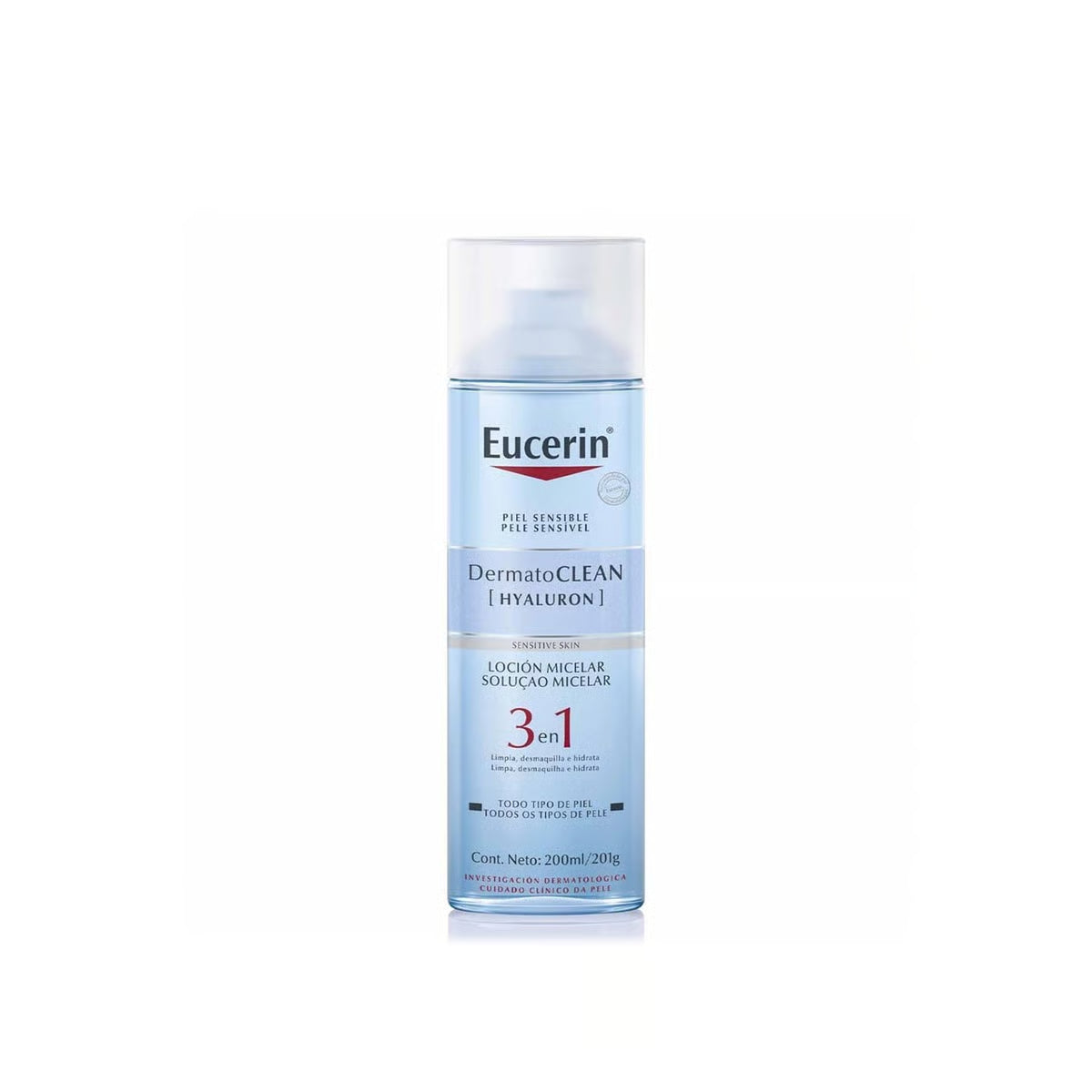 Eucerin Dermatoclean 3 in 1 Micellar Cleansing Fluid 200ml
