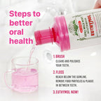 Euthymol Mouth Wash 500ml Icy Mint 0% Alcohol