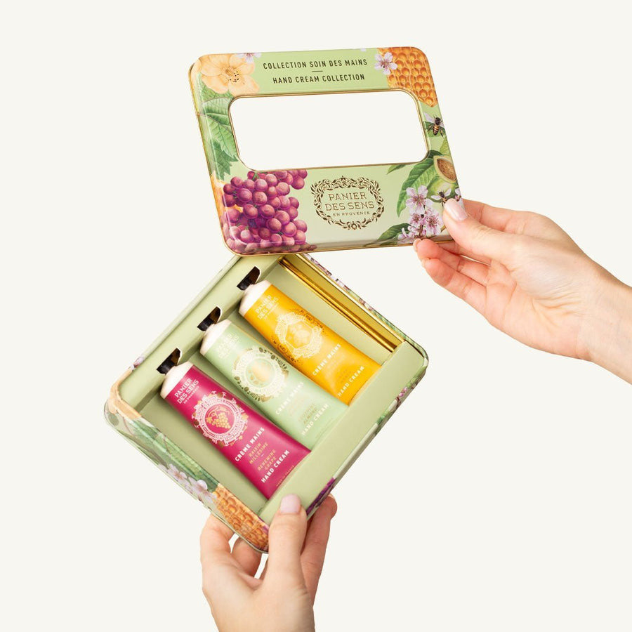 Panier Des Sens Hand care gift set - Grape, Almond, Honey 3 x 30ml