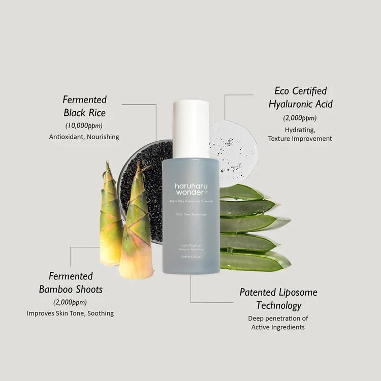 Haruharu wonder Black Rice   Hyaluronic Essence- 50ml