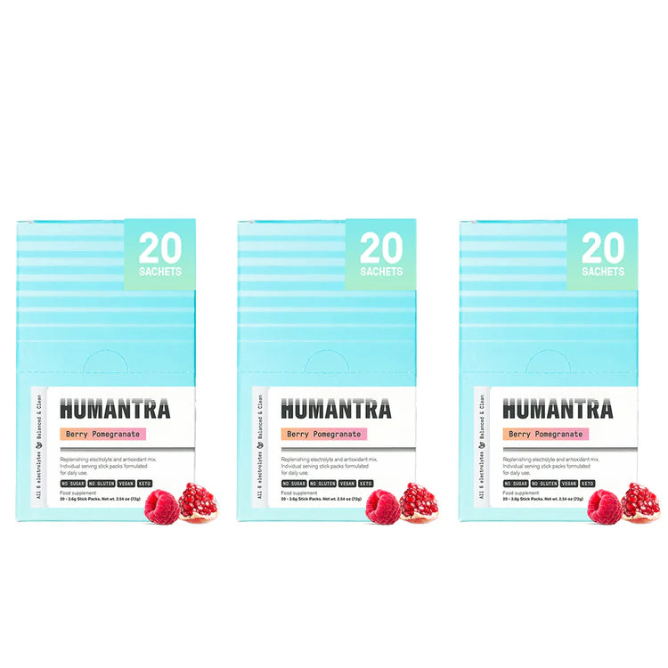 Humantra Berry Pomegranate 3 Pack Set