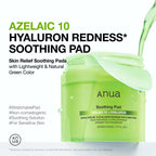 Anua Azelaic 10 Hyaluron Redness Soothing 90 Pad 230ml