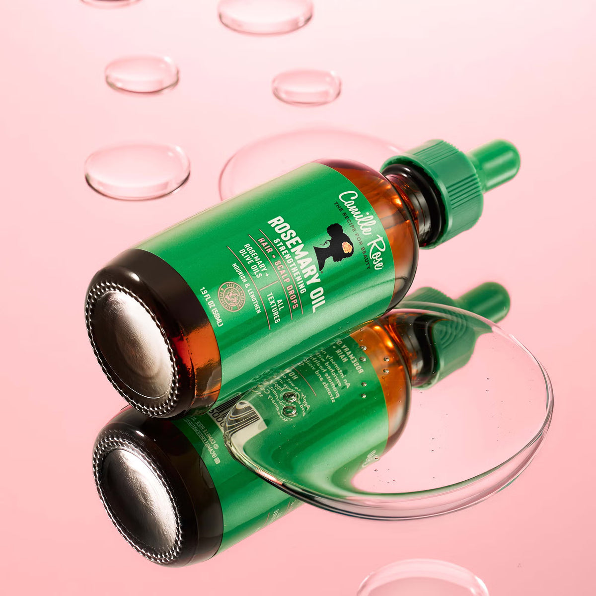 Camille Rose Rosemary Oil Strengthening Hair & Scalp Drops 56ml