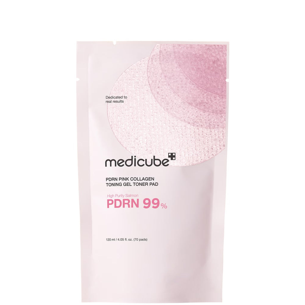 Medicube PDRN Pink Collagen Toning Gel Toner Pad - 70 pads