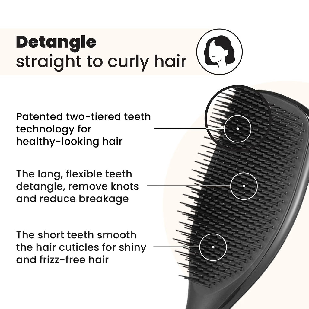 Tangle Teezer Detangling Large Hairbrush Black