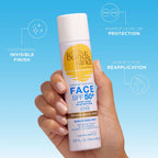 Bondi Sands SPF50+ Fragrance Free Face Mist 60g