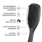 Tangle Teezer Detangling Large Hairbrush Black