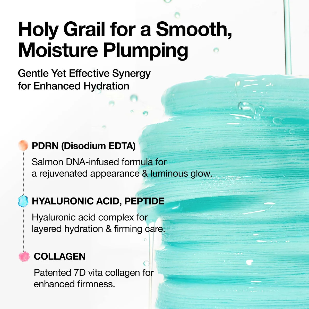 Anua PDRN 100 Hyaluronic Acid Glow 60 Pad 180ml