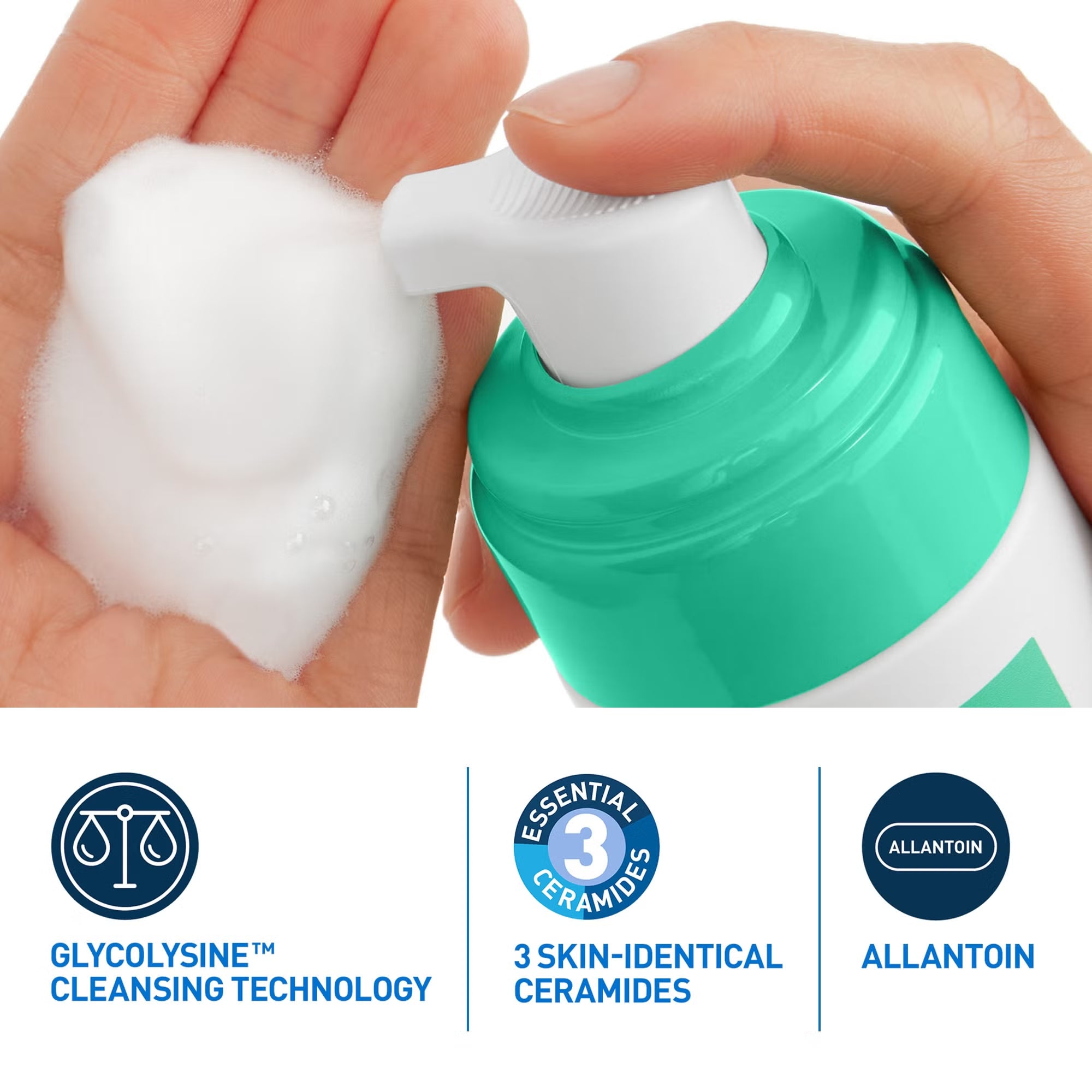 CeraVe Balancing Air Foam Foaming Facial Cleanser 150ml