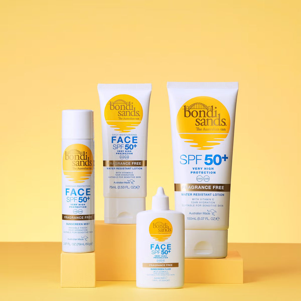 Bondi Sands SPF 50+ Fragrance Free 5 Star Face Fluid 50ml