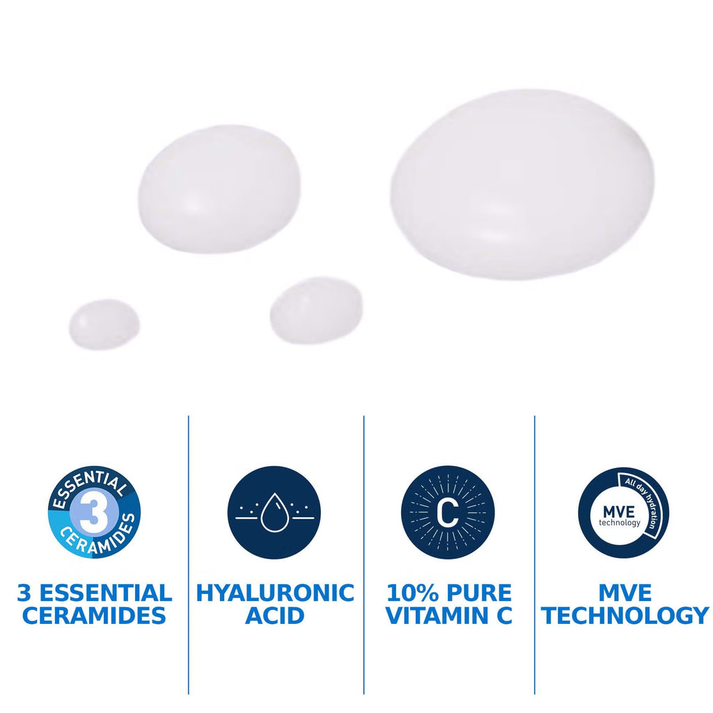CeraVe Skin Renewing 10% Pure Vitamin C Serum with Ceramides (30 ml)