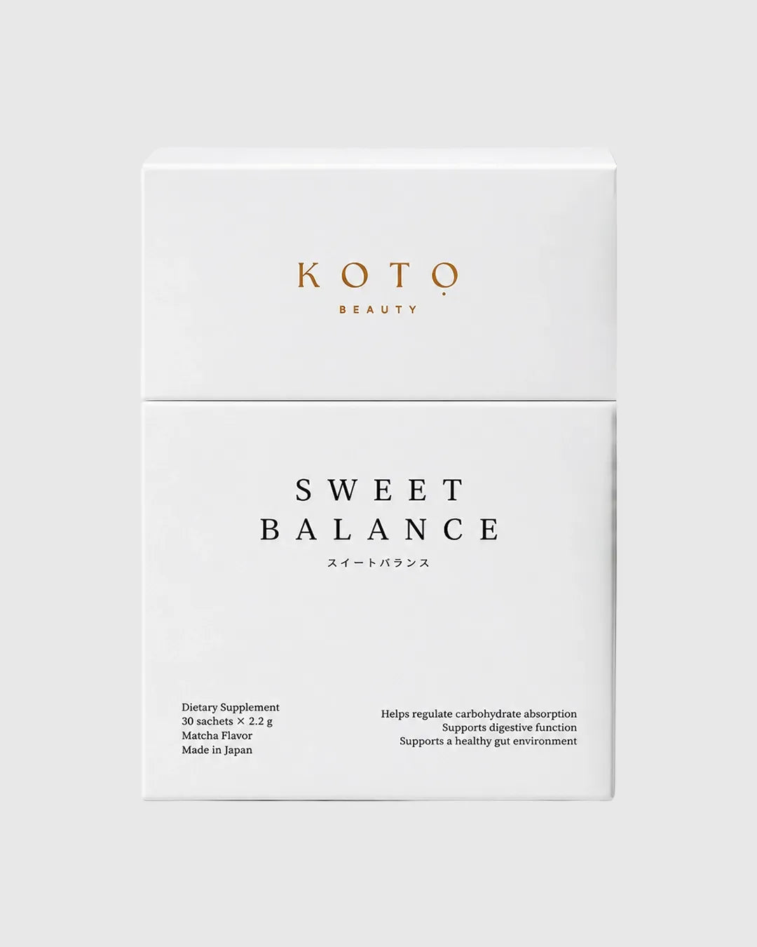 Koto Beauty Sweet Balance Supplements 30 sachets
