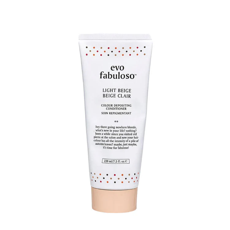 Fabuloso light beige colour intensifying conditioner 30ml