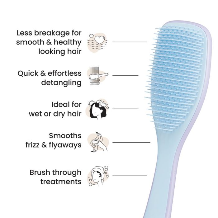 Tangle Teezer Detangling Hair Brush Lilac & Blue