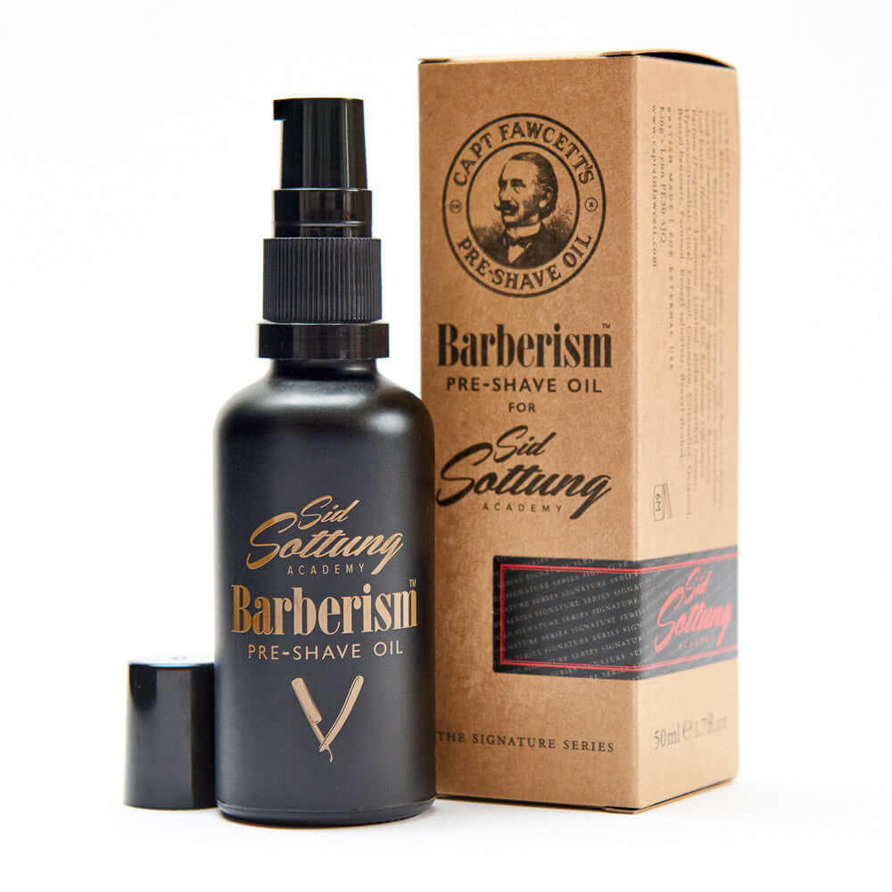 Captain Fawcett’s Barberism Pre-Shave Oil 50ml