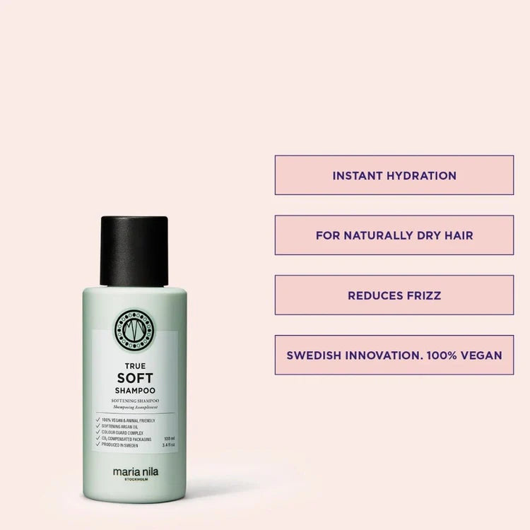Maria Nila True Soft Travel Size Shampoo 100ml