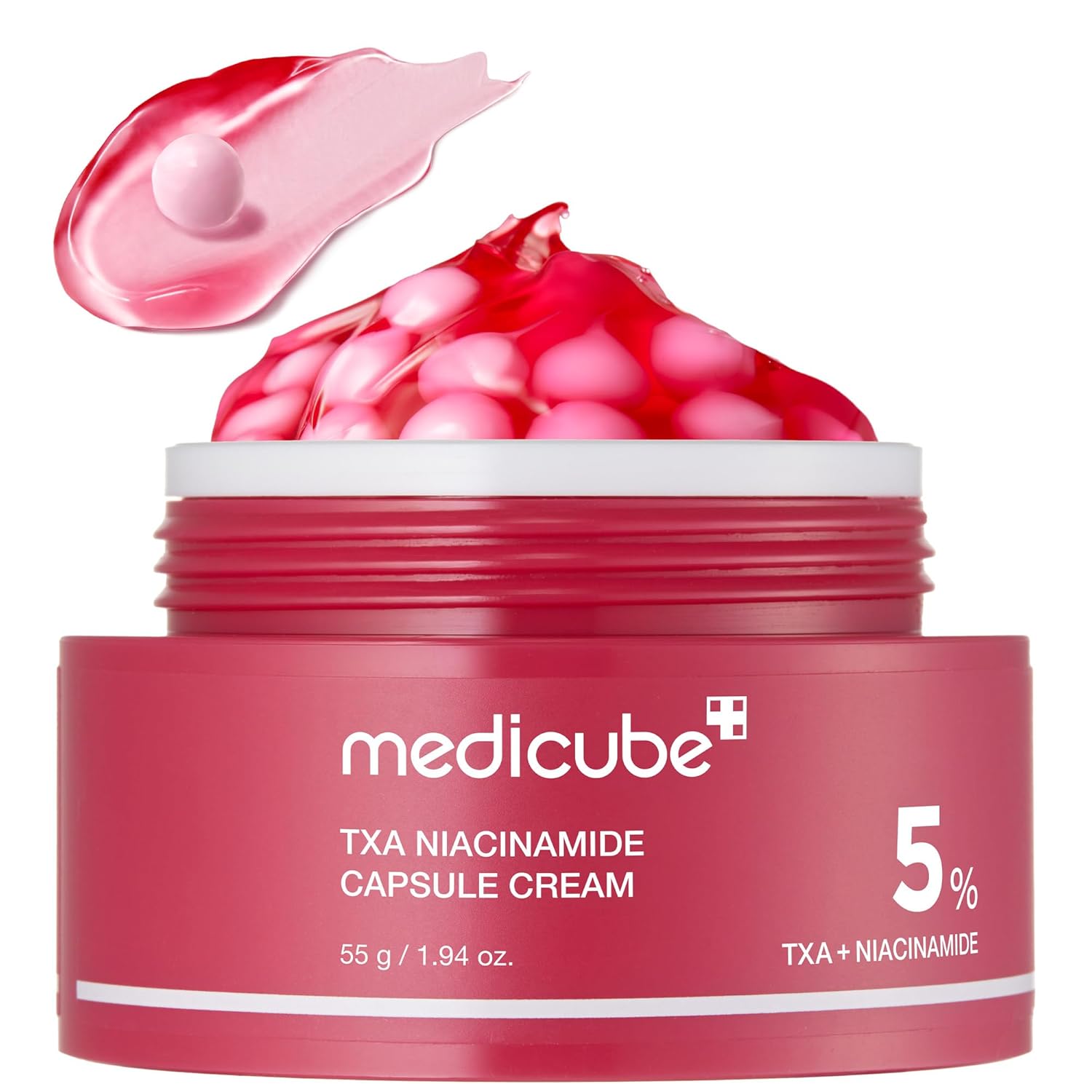 Medicube TXA Niacinamide Capsule 5% Cream 55g for Brighten & Hydrate.