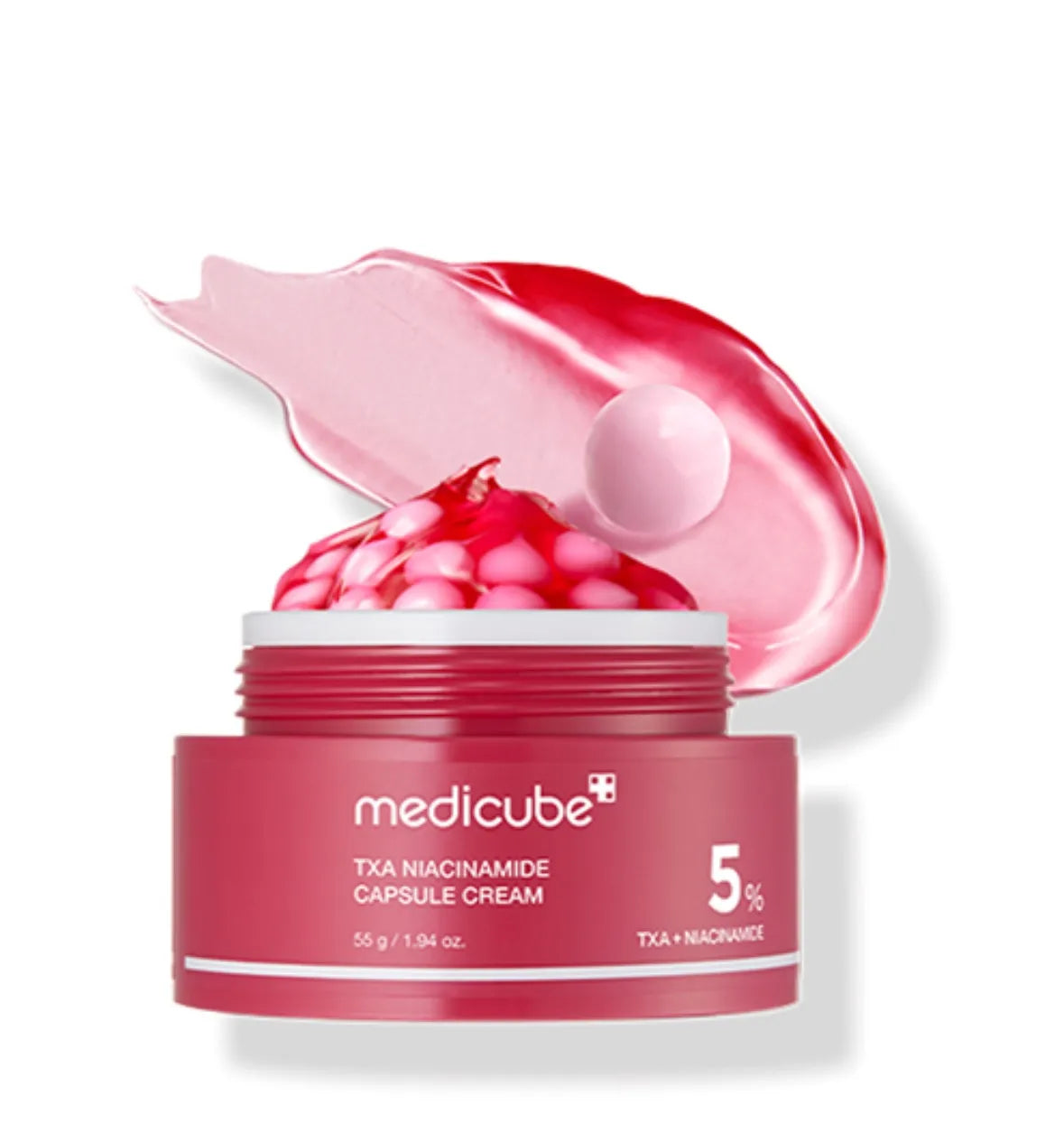 Medicube TXA Niacinamide Capsule 5% Cream 55g for Brighten & Hydrate.
