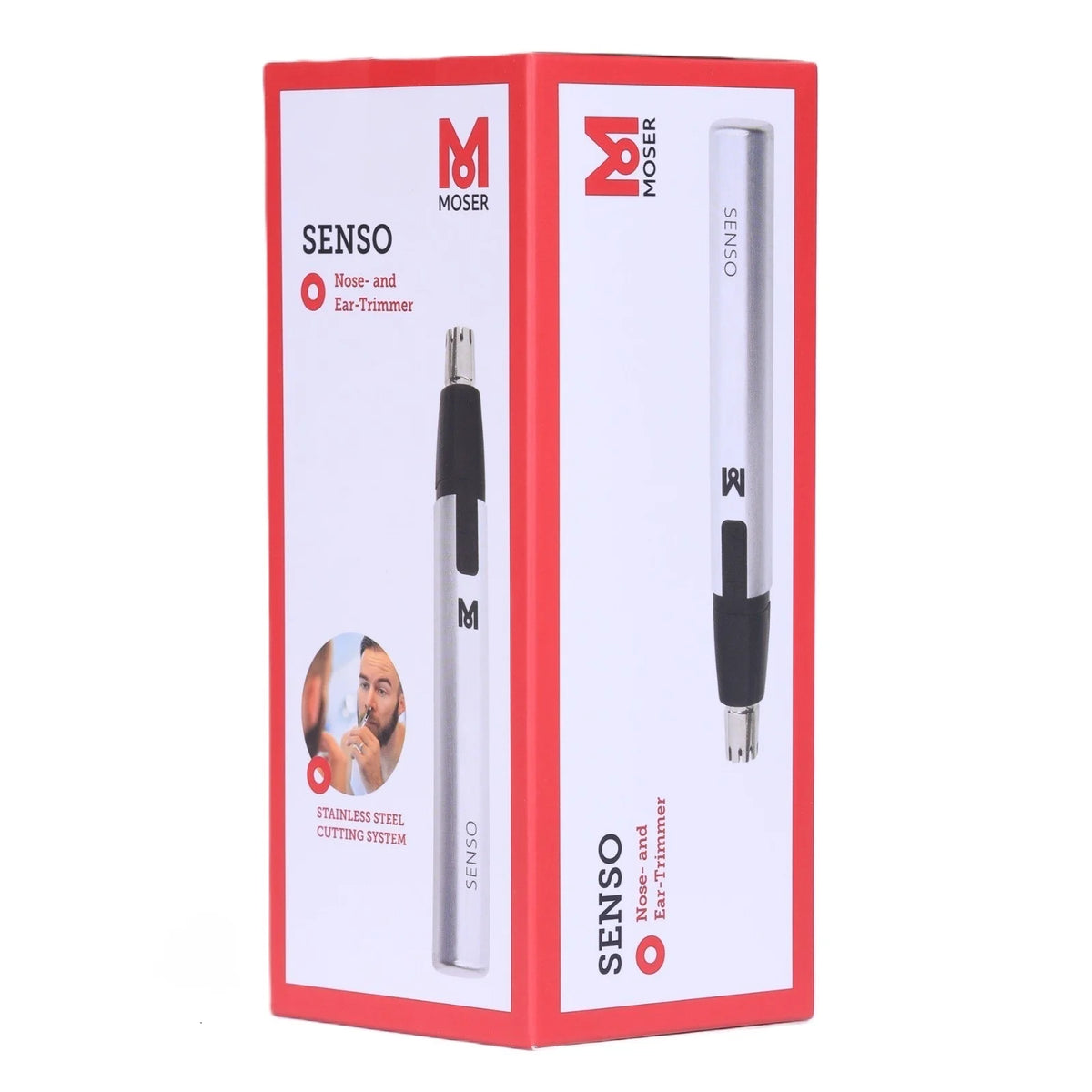 MOSER PROFESSIONAL SENSO Nose & Ear Trimmer (Model No. 4900-0050)